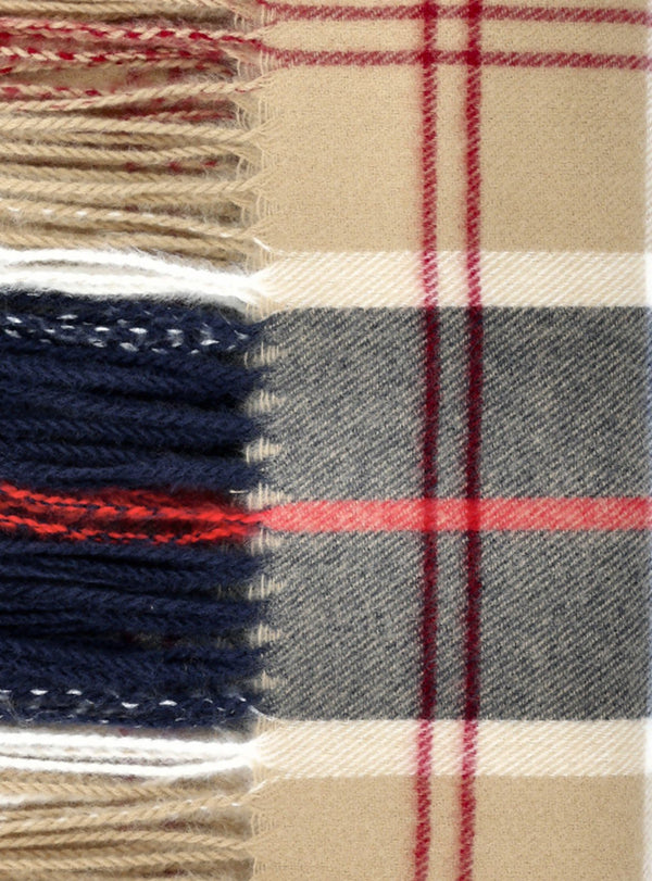 Ortisei – Sciarpa Uomo Scozzese in Misto Lana, Calda ed Elegante - Fusaro Antonio dal 1893 - Fusaro Antonio