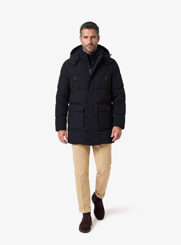 Parka Piumino Uomo in Nylon - Fusaro Antonio dal 1893 - Fusaro Antonio