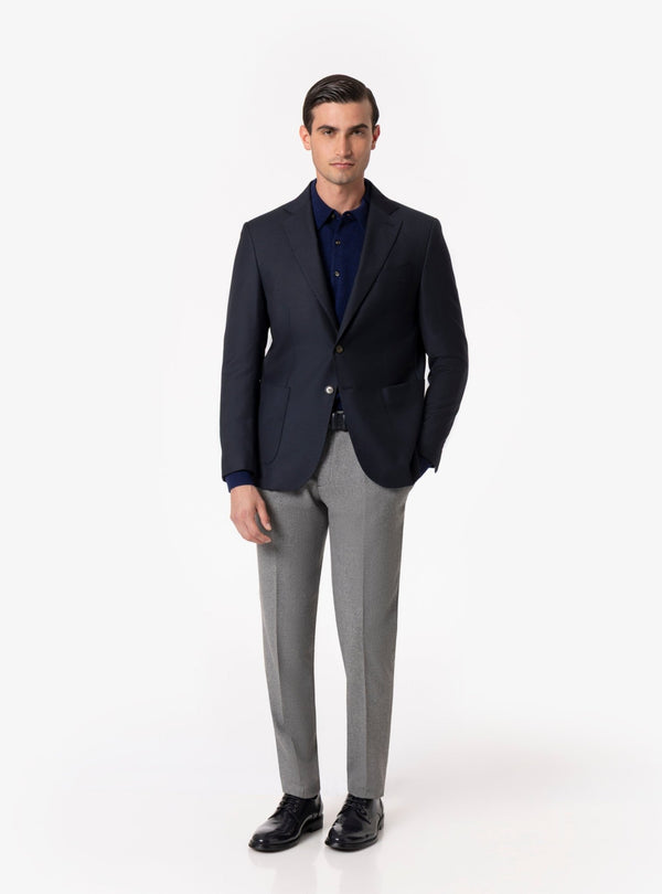 Perugia – Giacca Uomo in Tasmania con Tasche a Toppa - Fusaro Antonio dal 1893 - Fusaro Antonio