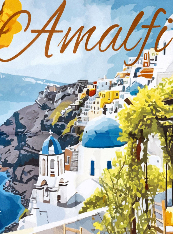 Pochette Uomo con Dipinto Elegante - Fusaro Antonio dal 1893 - Fusaro Antonio