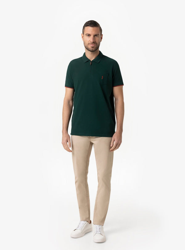 Polo con Zip Uomo - Fusaro Antonio dal 1893 - Fusaro Antonio