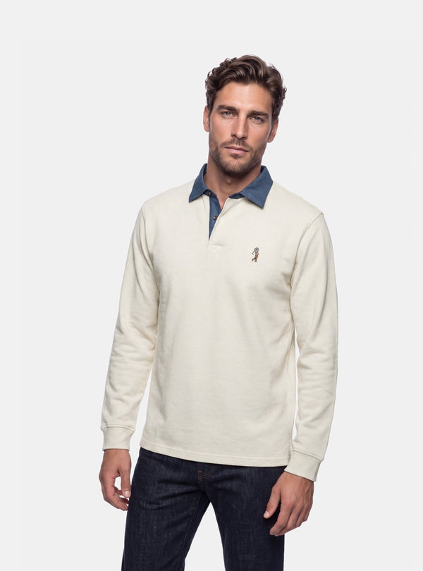 Polo Uomo Manica Lunga in Cotone - Fusaro Antonio dal 1893 - Fusaro Antonio