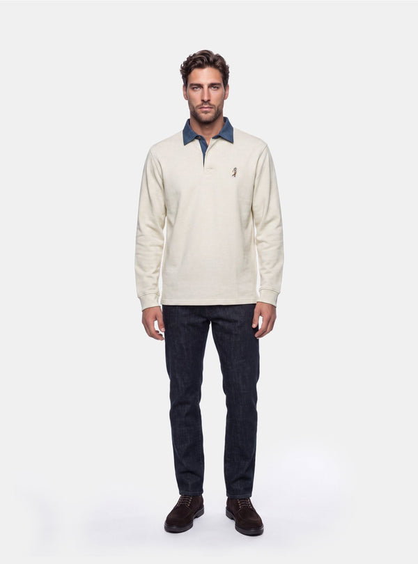 Polo Uomo Manica Lunga in Cotone - Fusaro Antonio dal 1893 - Fusaro Antonio