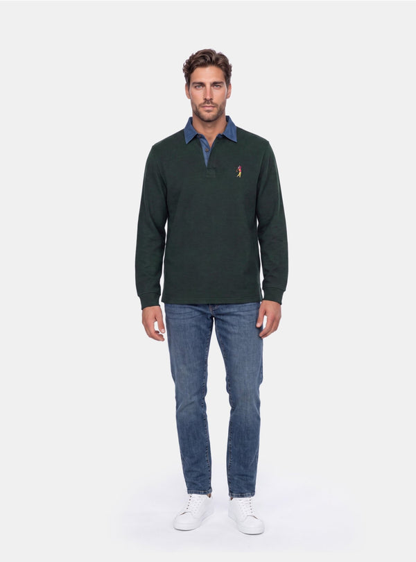 Polo Uomo Manica Lunga in Cotone - Fusaro Antonio dal 1893 - Fusaro Antonio