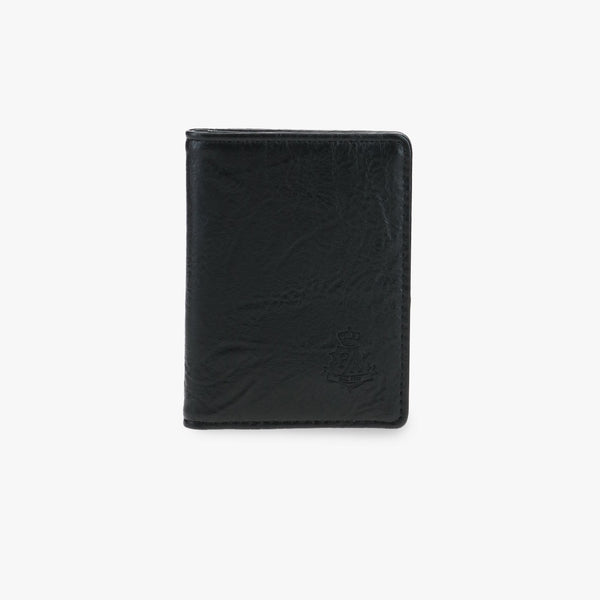 Portacarte "Eleganza Minimal" in Pelle con Logo - Fusaro Antonio dal 1893 - Fusaro Antonio