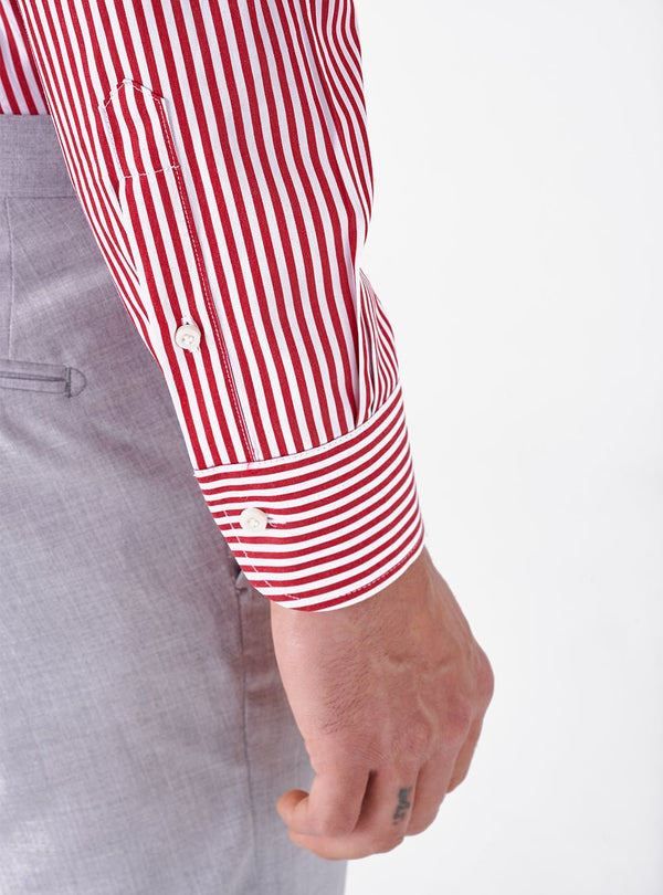 Ravenna – Camicia Uomo Regular Fit a Manica Lunga con Collo Francese - Fusaro Antonio dal 1893 - Fusaro Antonio