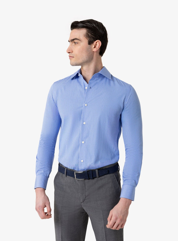 Ravenna – Camicia Uomo Regular Fit a Manica Lunga con Collo Francese - Fusaro Antonio dal 1893 - Fusaro Antonio