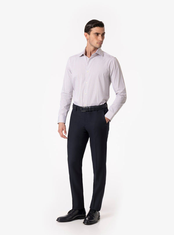 Ravenna – Camicia Uomo Regular Fit a Manica Lunga con Collo Francese - Fusaro Antonio dal 1893 - Fusaro Antonio