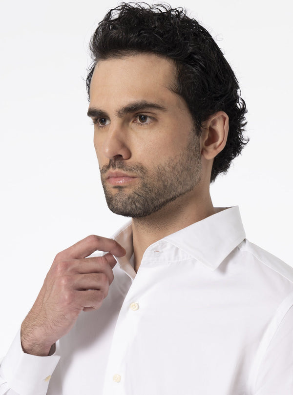 Ravenna – Camicia Uomo Regular Fit a Manica Lunga con Collo Francese - Fusaro Antonio dal 1893 - Fusaro Antonio