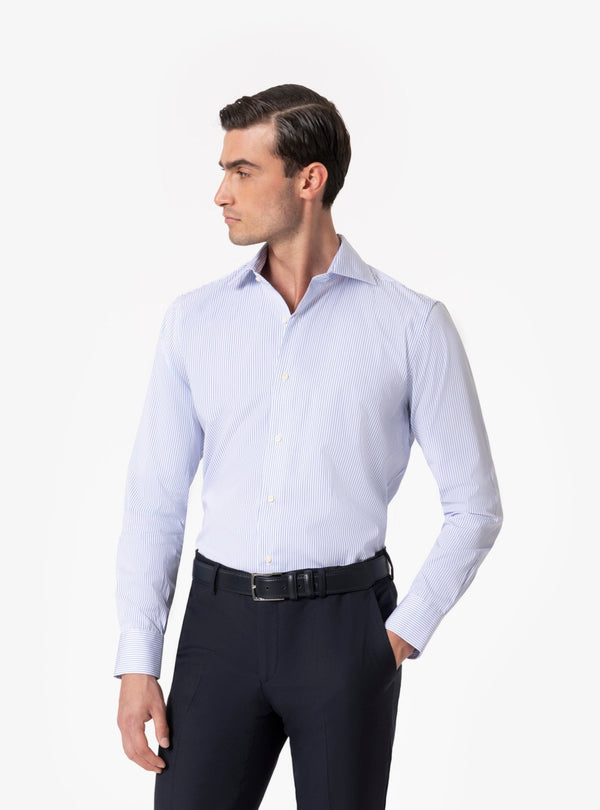 Ravenna – Camicia Uomo Regular Fit a Manica Lunga con Collo Francese - Fusaro Antonio dal 1893 - Fusaro Antonio