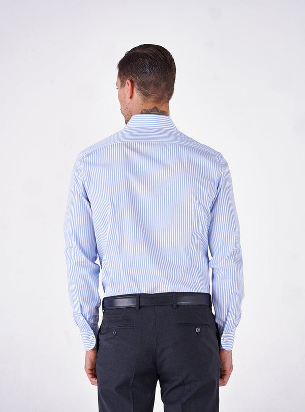 Ravenna – Camicia Uomo Regular Fit a Manica Lunga con Collo Francese - Fusaro Antonio dal 1893 - Fusaro Antonio