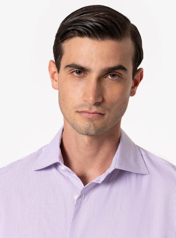 Ravenna – Camicia Uomo Regular Fit a Manica Lunga con Collo Francese - Fusaro Antonio dal 1893 - Fusaro Antonio