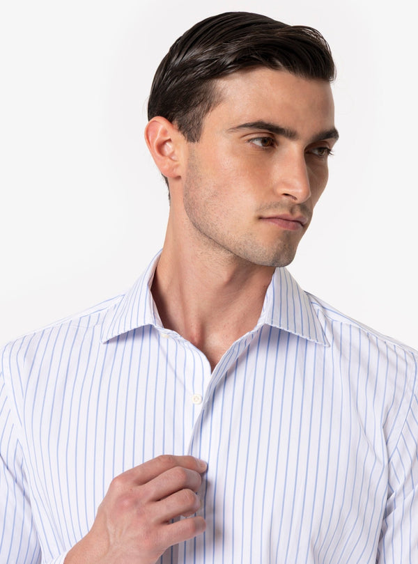 Ravenna – Camicia Uomo Regular Fit a Manica Lunga con Collo Francese - Fusaro Antonio dal 1893 - Fusaro Antonio