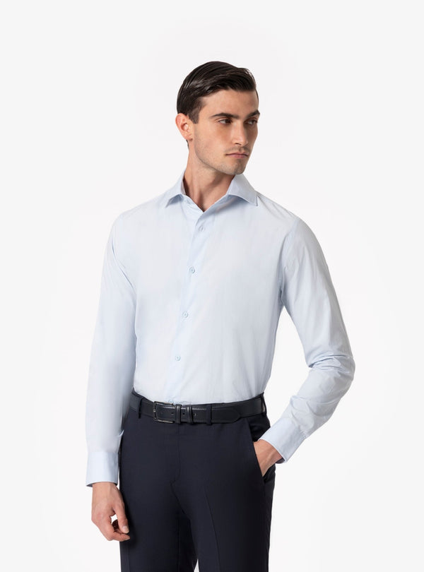 Ravenna – Camicia Uomo Regular Fit a Manica Lunga con Collo Francese - Fusaro Antonio dal 1893 - Fusaro Antonio