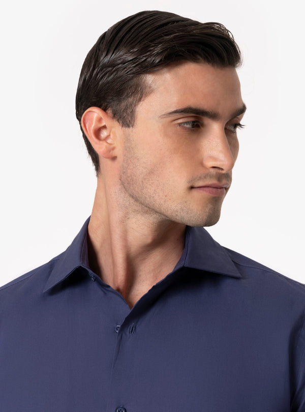 Ravenna – Camicia Uomo Regular Fit a Manica Lunga con Collo Francese - Fusaro Antonio dal 1893 - Fusaro Antonio