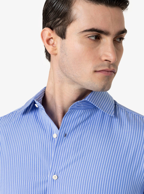 Ravenna – Camicia Uomo Regular Fit a Manica Lunga con Collo Francese - Fusaro Antonio dal 1893 - Fusaro Antonio