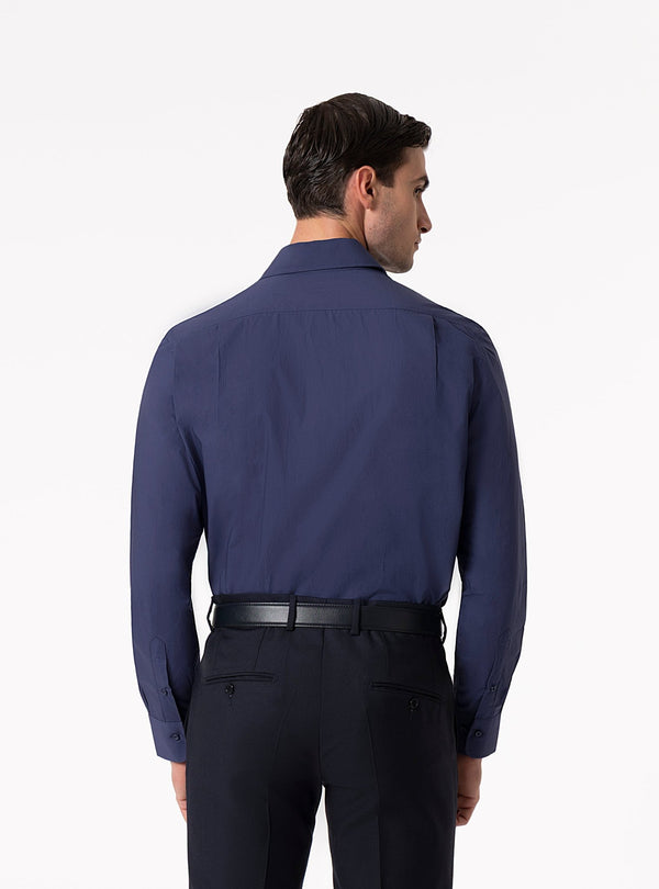 Ravenna – Camicia Uomo Regular Fit a Manica Lunga con Collo Francese - Fusaro Antonio dal 1893 - Fusaro Antonio