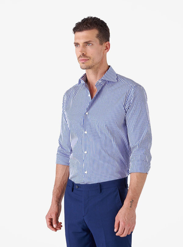 Ravenna – Camicia Uomo Regular Fit a Manica Lunga con Collo Francese - Fusaro Antonio dal 1893 - Fusaro Antonio