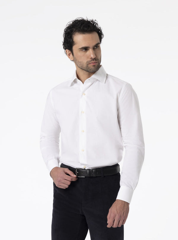 Ravenna – Camicia Uomo Regular Fit a Manica Lunga con Collo Francese - Fusaro Antonio dal 1893 - Fusaro Antonio