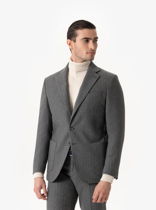 Sannio – Abito Gessato Uomo in Misto Lana - Fusaro Antonio dal 1893 - Fusaro Antonio