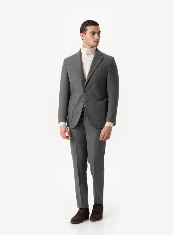 Sannio – Abito Gessato Uomo in Misto Lana - Fusaro Antonio dal 1893 - Fusaro Antonio