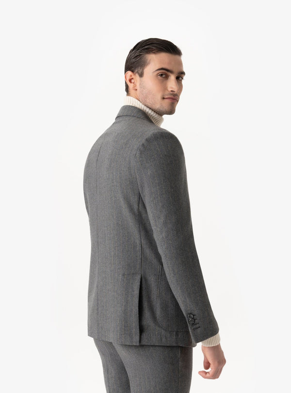 Sannio – Abito Gessato Uomo in Misto Lana - Fusaro Antonio dal 1893 - Fusaro Antonio