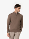 Selvino – Maglia Uomo Mezza Zip in Lana Merinos - Fusaro Antonio dal 1893 - Fusaro Antonio