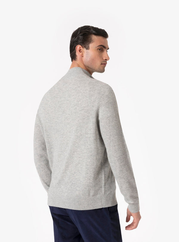Sibari – Maglia Uomo Mezza Zip in Lana e Cashmere - Fusaro Antonio dal 1893 - Fusaro Antonio