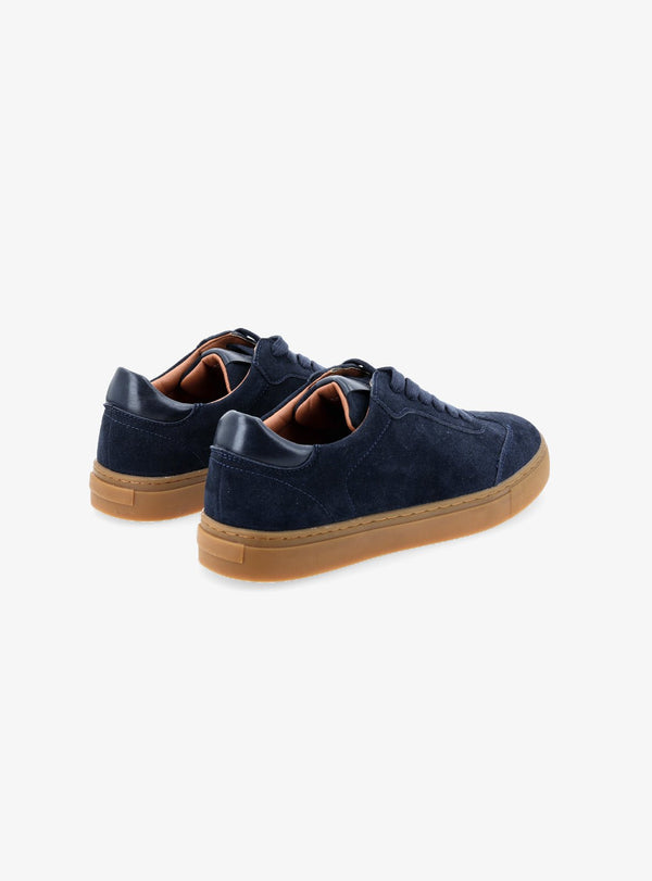 Sneakers basse in camoscio uomo - Fusaro Antonio dal 1893 - Fusaro Antonio