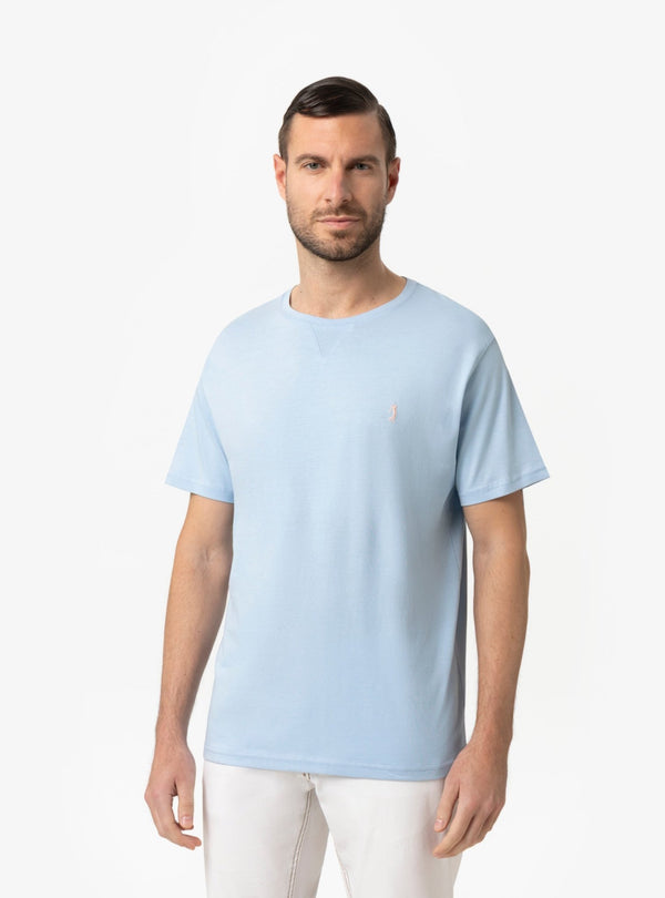 T-Shirt Basic Uomo con Logo in Cotone Primavera/Estate - Fusaro Antonio dal 1893 - Fusaro Antonio