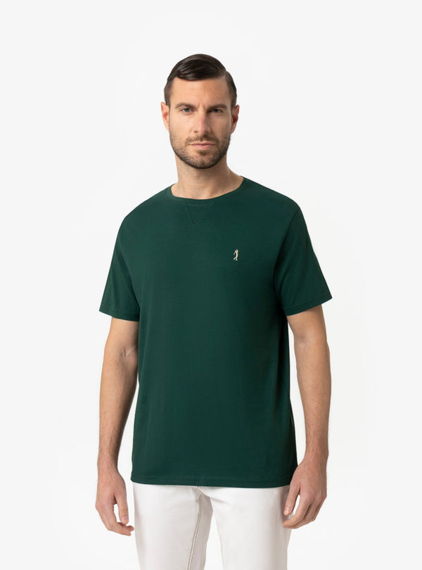 T-Shirt Basic Uomo con Logo in Cotone Primavera/Estate - Fusaro Antonio dal 1893 - Fusaro Antonio