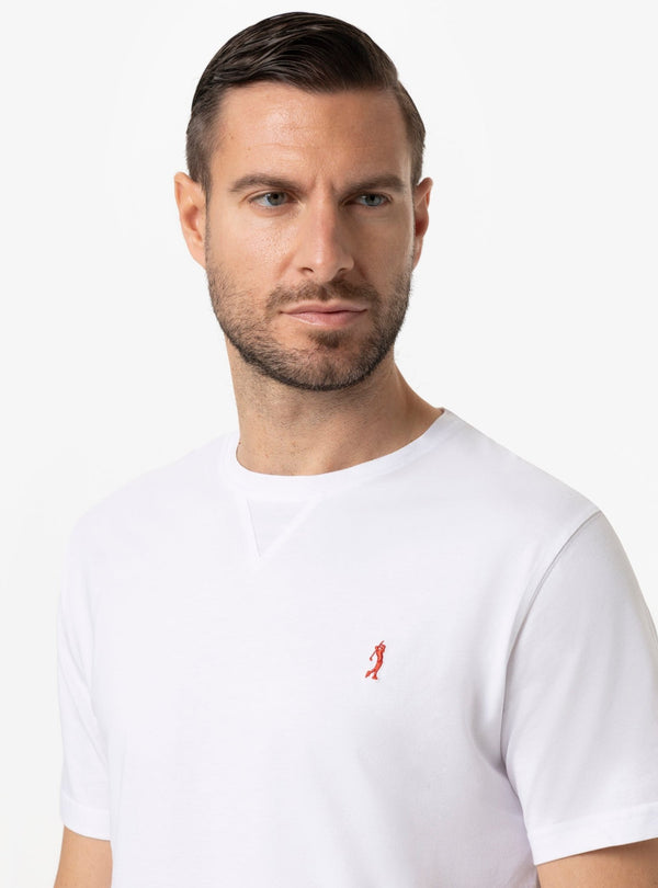 T-Shirt Basic Uomo con Logo in Cotone Primavera/Estate - Fusaro Antonio dal 1893 - Fusaro Antonio