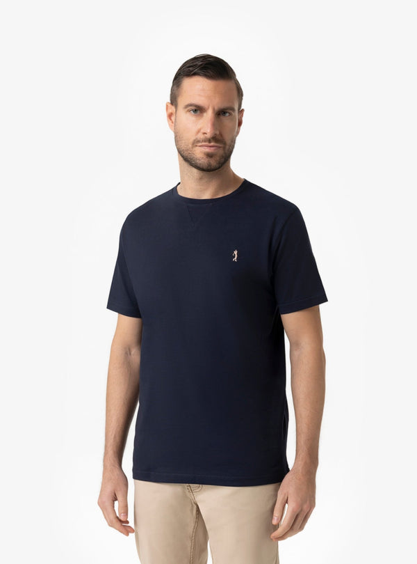 T-Shirt Basic Uomo con Logo in Cotone Primavera/Estate - Fusaro Antonio dal 1893 - Fusaro Antonio