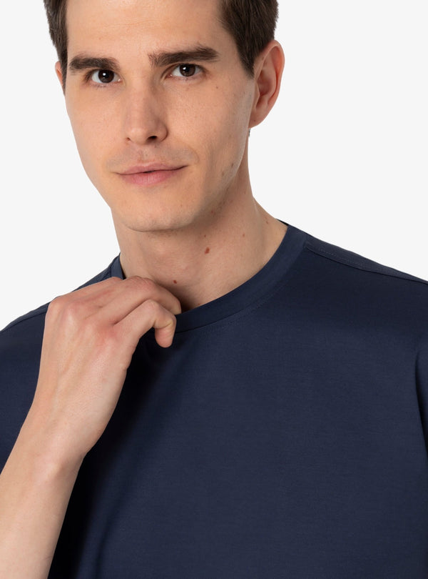 T-Shirt "Scozia Vibes" in Filo di Scozia - Fusaro Antonio dal 1893 - Fusaro Antonio