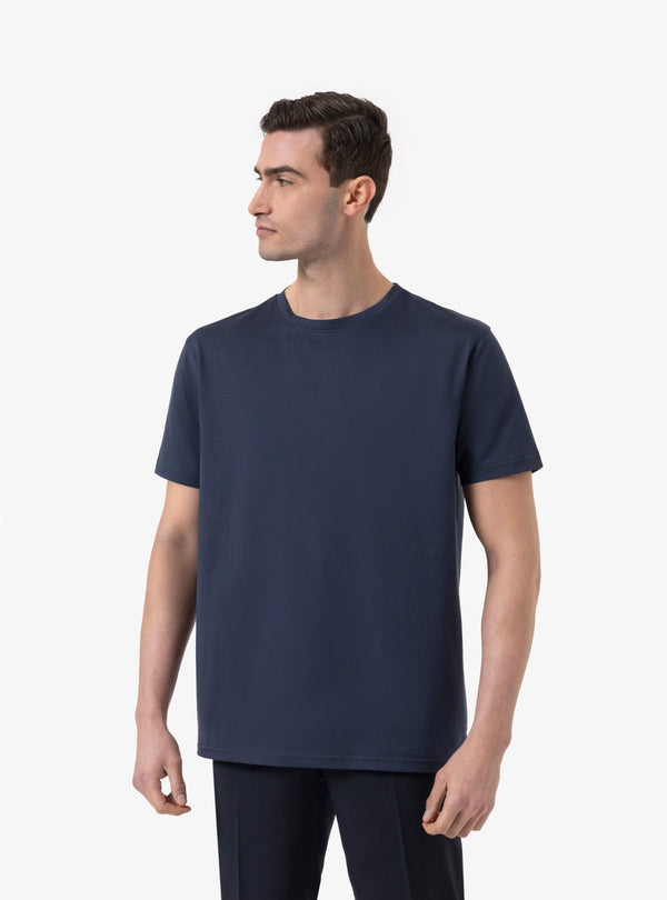 Tabacco – T-shirt in Filo di Scozia - Fusaro Antonio dal 1893 - Fusaro Antonio
