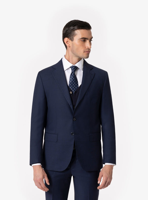 Torino – Abito Uomo in Lana Grisaglia con Tasche a Pattina - Fusaro Antonio dal 1893 - Fusaro Antonio