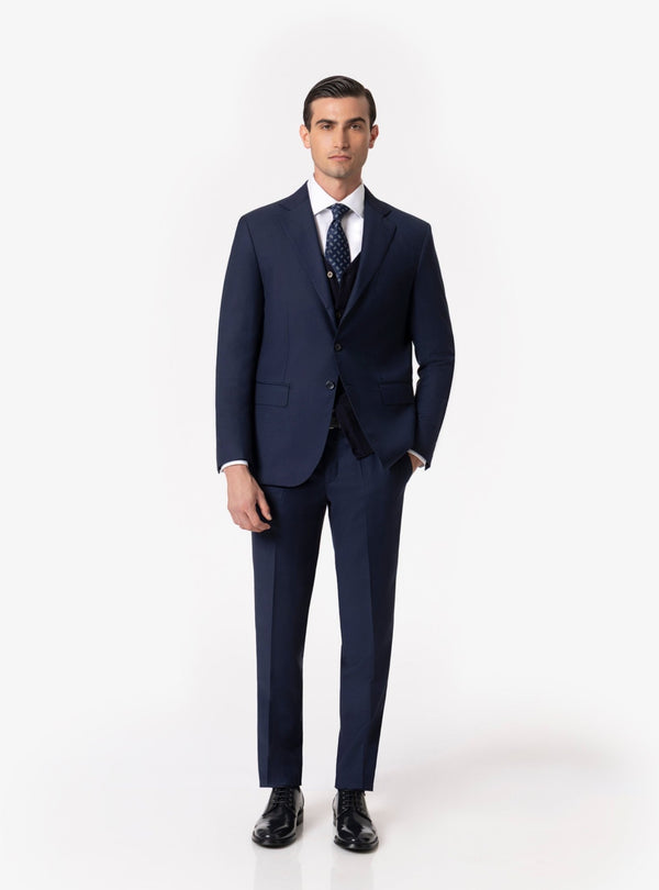 Torino – Abito Uomo in Lana Grisaglia con Tasche a Pattina - Fusaro Antonio dal 1893 - Fusaro Antonio