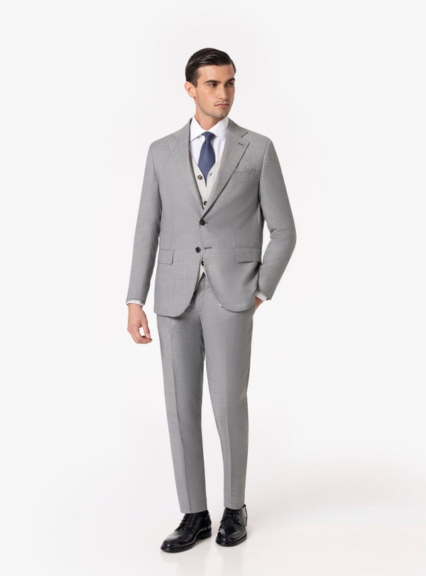 Torino – Abito Uomo in Lana Grisaglia con Tasche a Pattina - Fusaro Antonio dal 1893 - Fusaro Antonio