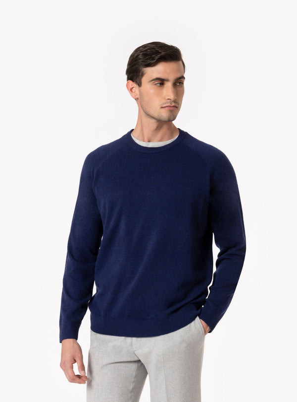 Tramonti – Maglia Uomo Girocollo in Lana e Cashmere - Fusaro Antonio dal 1893 - Fusaro Antonio