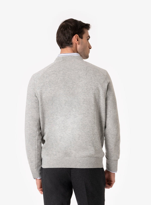 Tramonti – Maglia Uomo Girocollo in Lana e Cashmere - Fusaro Antonio dal 1893 - Fusaro Antonio