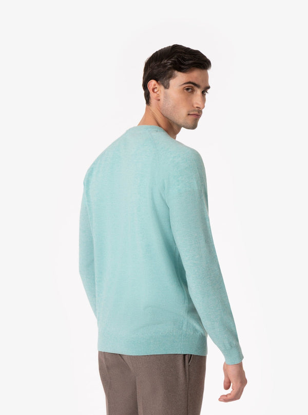 Tramonti – Maglia Uomo Girocollo in Lana e Cashmere - Fusaro Antonio dal 1893 - Fusaro Antonio