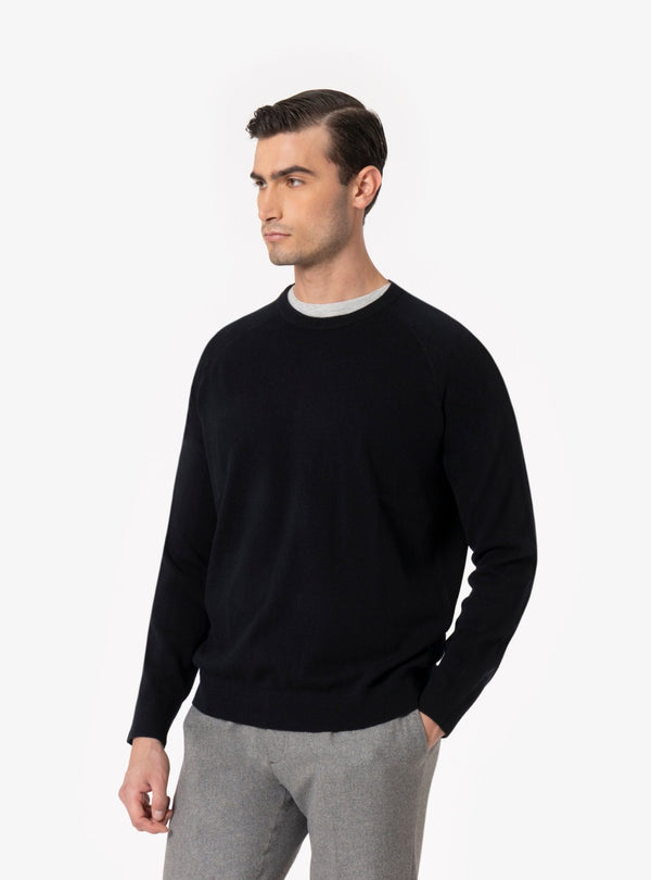 Tramonti – Maglia Uomo Girocollo in Lana e Cashmere - Fusaro Antonio dal 1893 - Fusaro Antonio