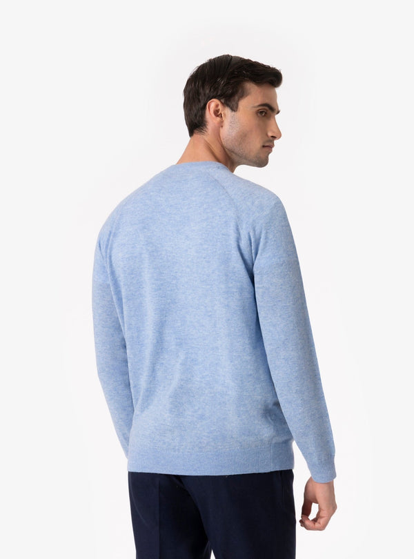 Tramonti – Maglia Uomo Girocollo in Lana e Cashmere - Fusaro Antonio dal 1893 - Fusaro Antonio