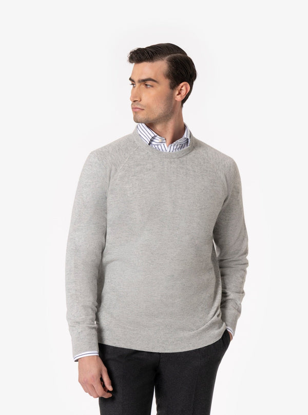 Tramonti – Maglia Uomo Girocollo in Lana e Cashmere - Fusaro Antonio dal 1893 - Fusaro Antonio