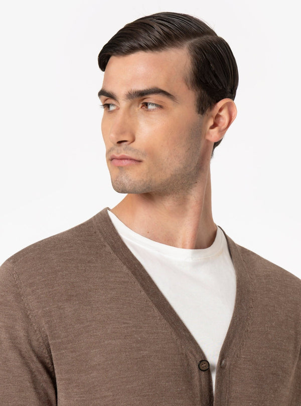 Trento – Cardigan Uomo in Lana Merino - Fusaro Antonio dal 1893 - Fusaro Antonio