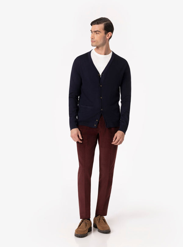 Trento – Cardigan Uomo in Lana Merino - Fusaro Antonio dal 1893 - Fusaro Antonio