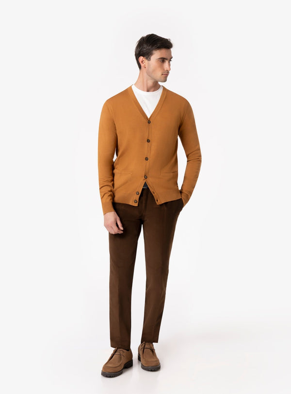 Trento – Cardigan Uomo in Lana Merino - Fusaro Antonio dal 1893 - Fusaro Antonio