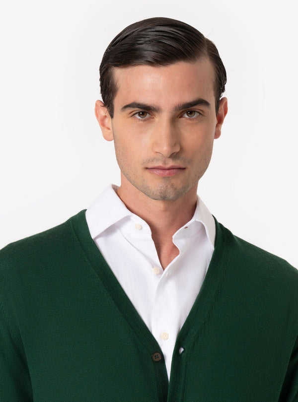 Trento – Cardigan Uomo in Lana Merino - Fusaro Antonio dal 1893 - Fusaro Antonio