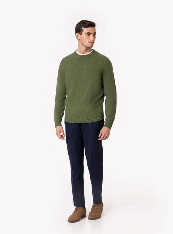 Vico – Maglia Girocollo Uomo in Misto Lana - Fusaro Antonio dal 1893 - Fusaro Antonio