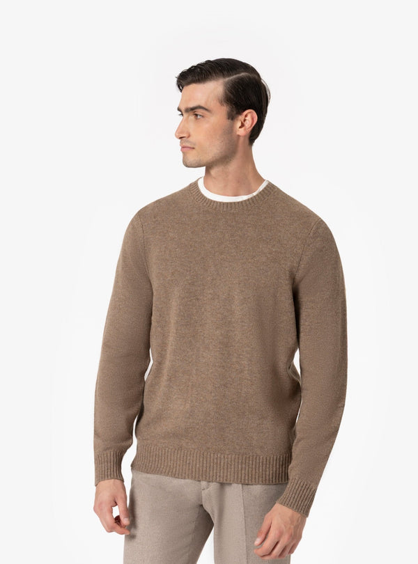 Vico – Maglia Girocollo Uomo in Misto Lana - Fusaro Antonio dal 1893 - Fusaro Antonio